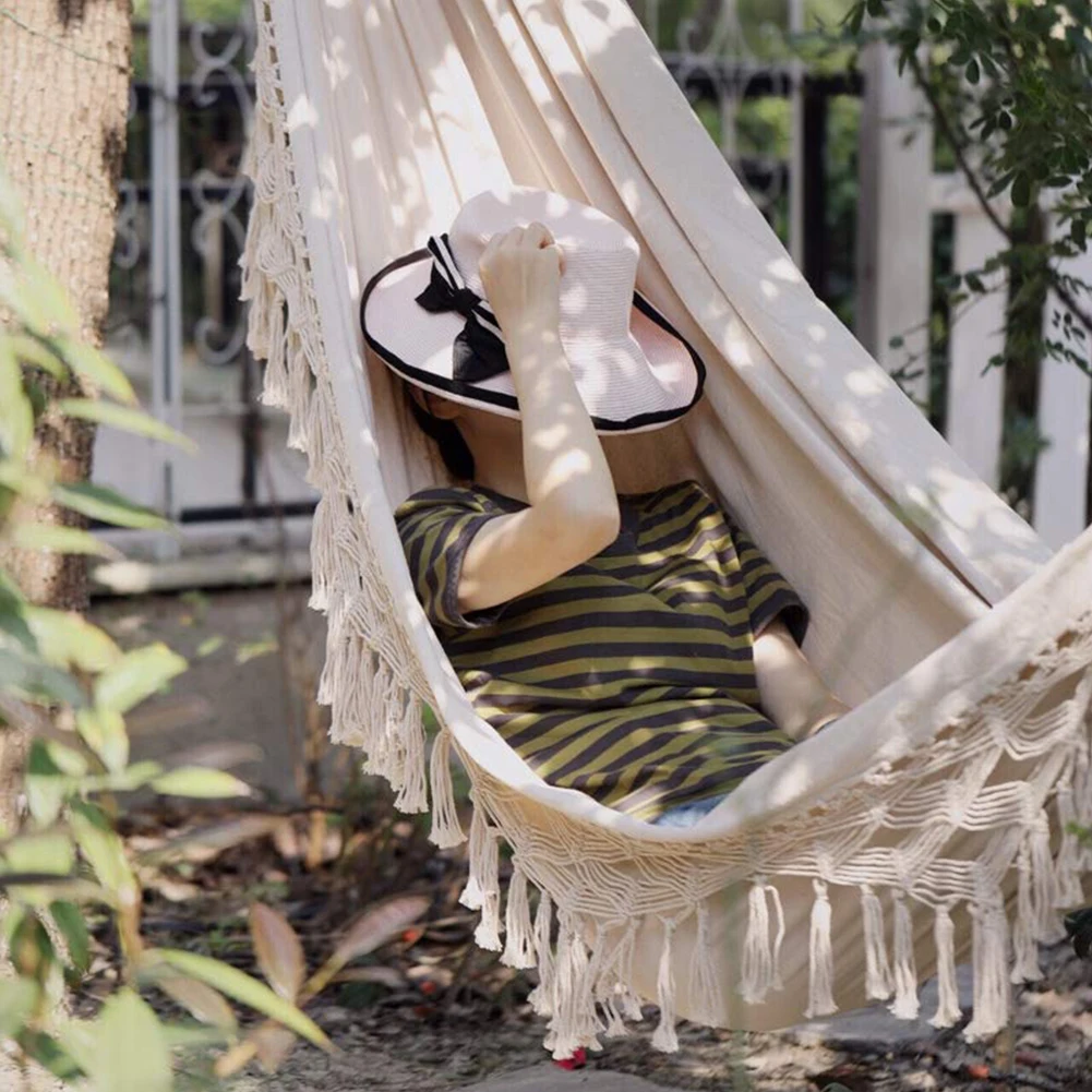 Canvas Swing Chair for Outdoor Relaxation 1 Canvas Swing Chair for Outdoor Relaxation