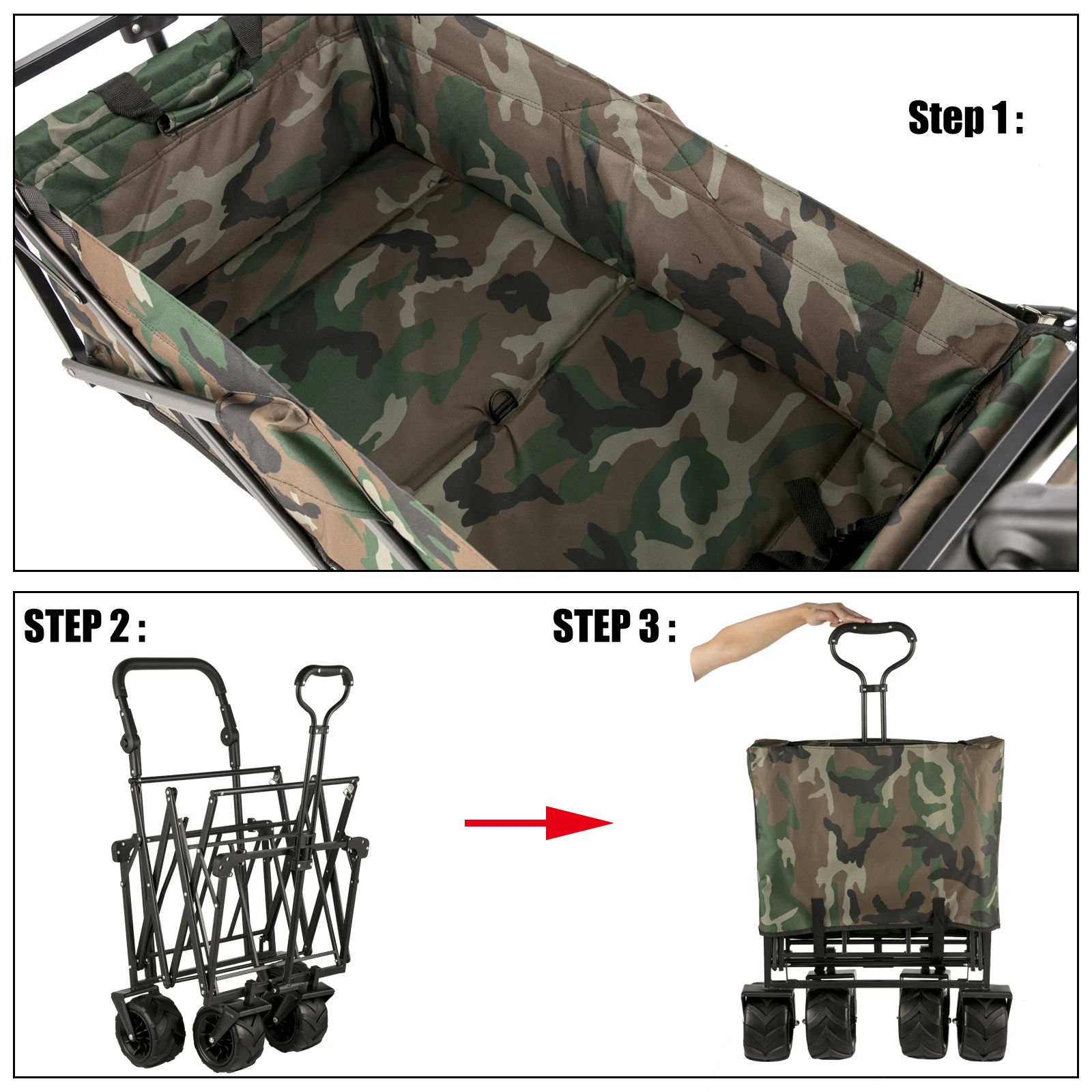 Foldable Trolley Cart 5 Foldable Trolley Cart - Image 5