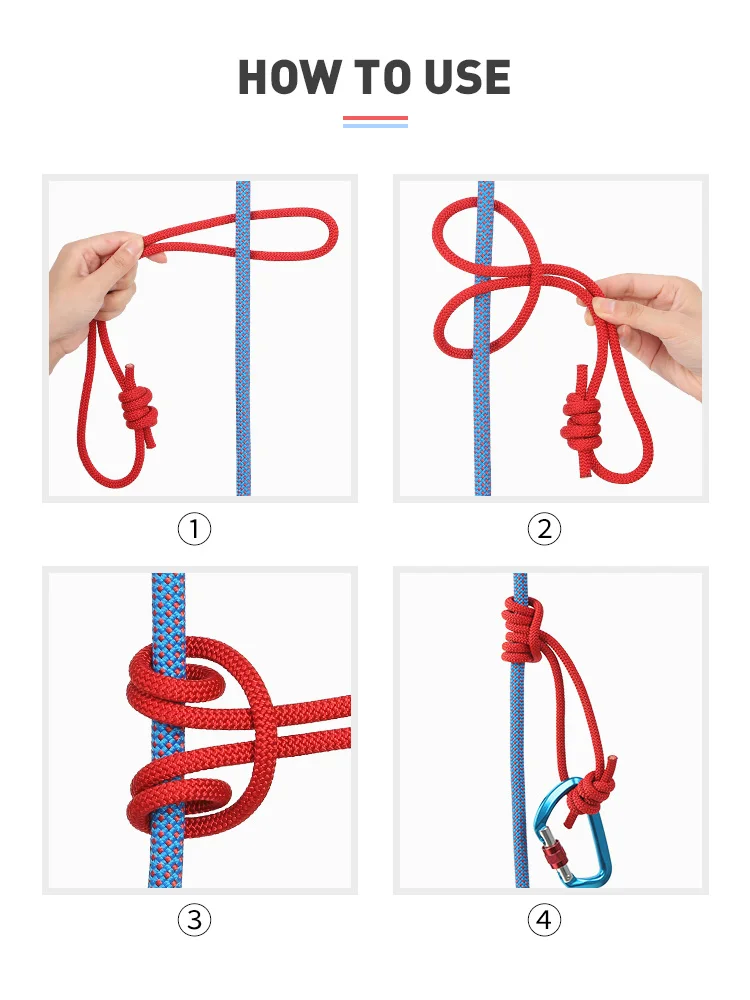 Xinda Outdoor Prusik Cord Rope 5 Xinda Outdoor Prusik Cord Rope - Image 5