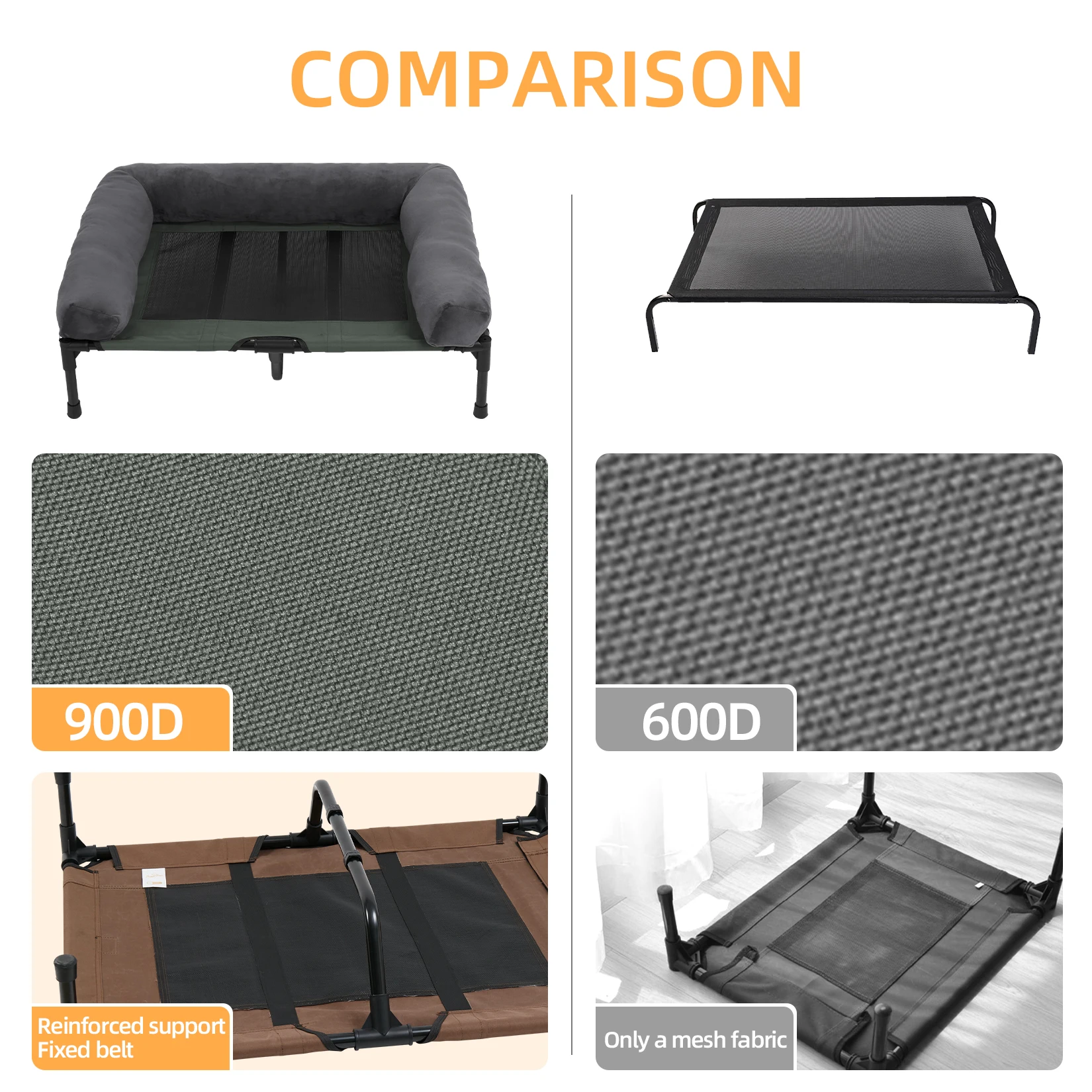 Elevated Dog Bed - Indoor & Outdoor 6 Elevated Dog Bed - Indoor & Outdoor - Image 6