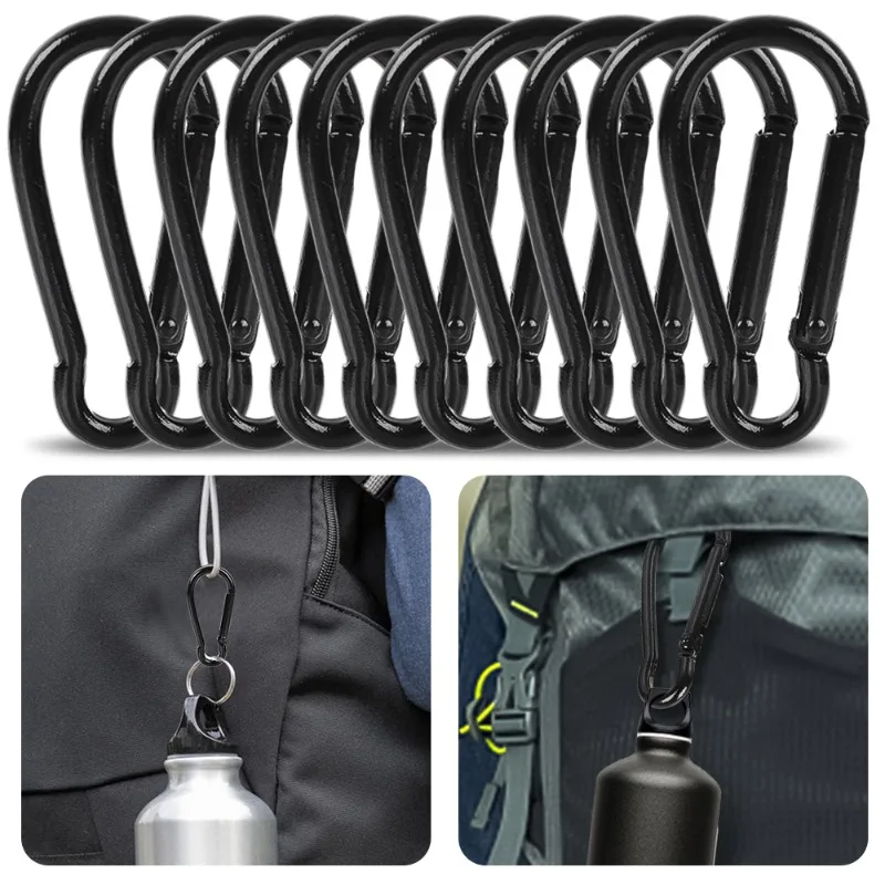 Mini Carabiner Keychain - Aluminium