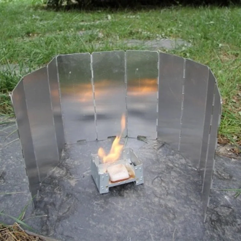 Gas Stove Wind Shield for Outdoor Camping 5 Gas Stove Wind Shield for Outdoor Camping - Image 5