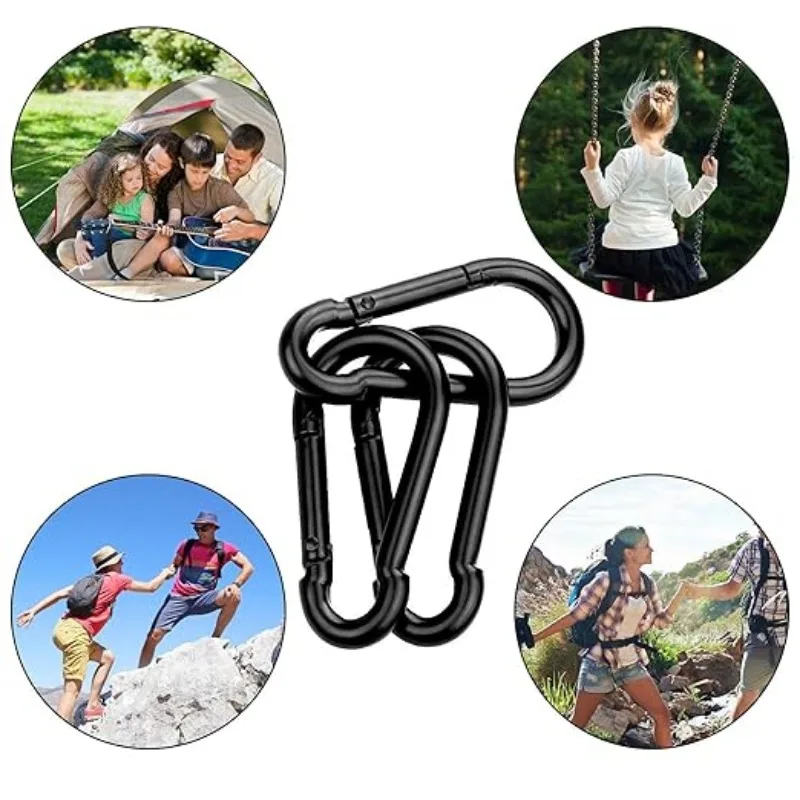 Mini Carabiner Keychain - Aluminium 6 Mini Carabiner Keychain - Aluminium - Image 6