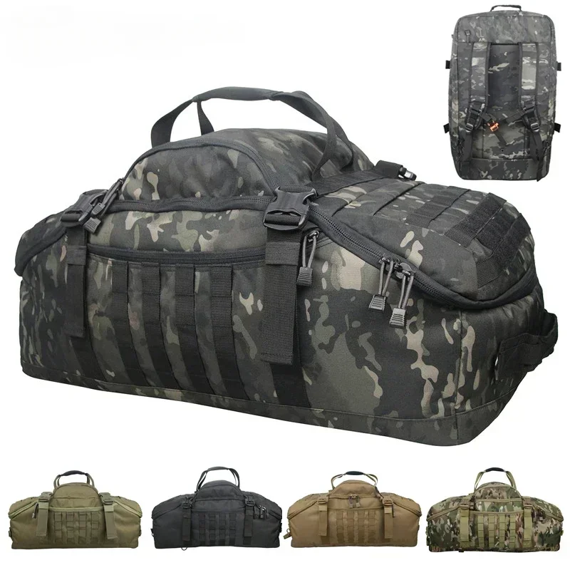 Tactical Duffle Bag - Large Backpack 80L