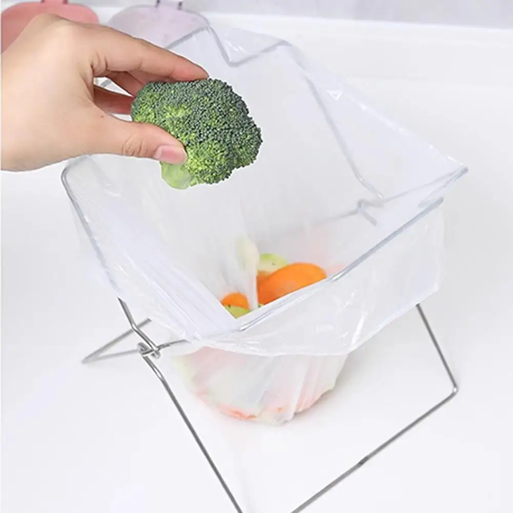 Stainless Steel Garbage Bag Holder 1 Stainless Steel Garbage Bag Holder