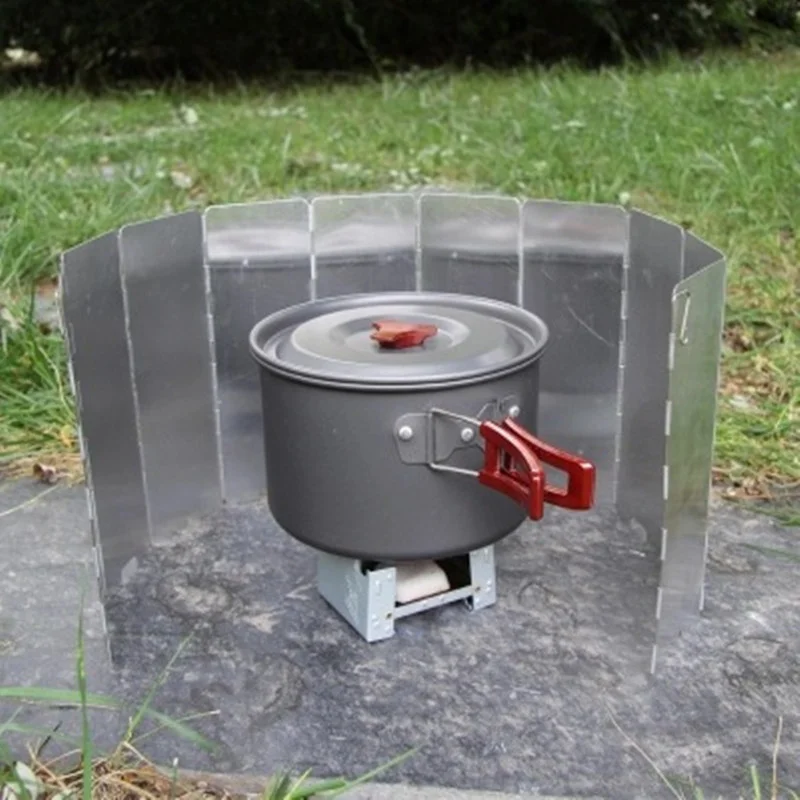 Gas Stove Wind Shield for Outdoor Camping 6 Gas Stove Wind Shield for Outdoor Camping - Image 6