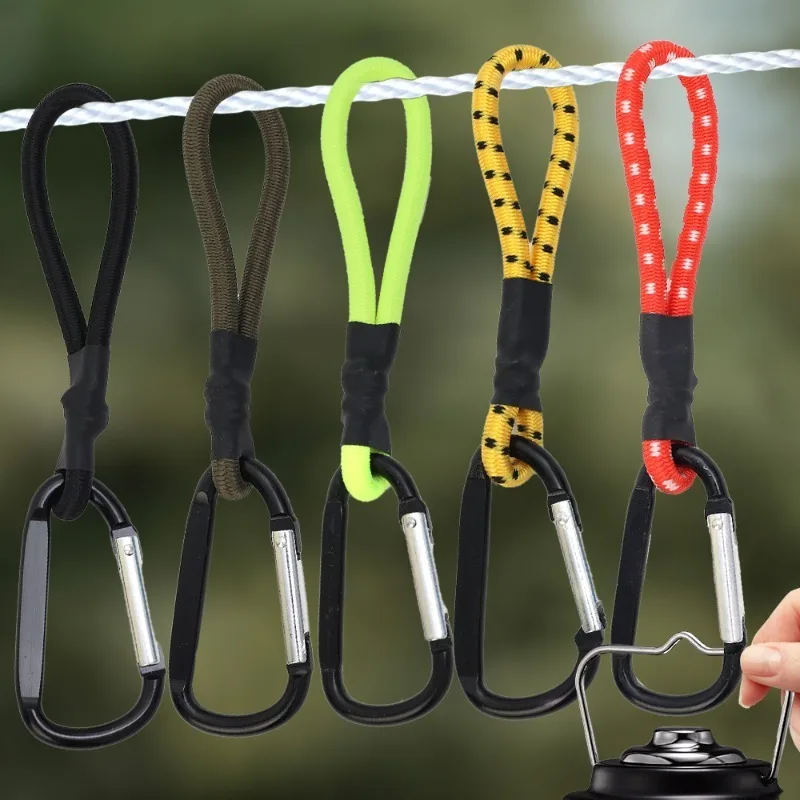 Tent Elastic Rope Cord Hook for Outdoor Camping 6 Tent Elastic Rope Cord Hook for Outdoor Camping - Image 6
