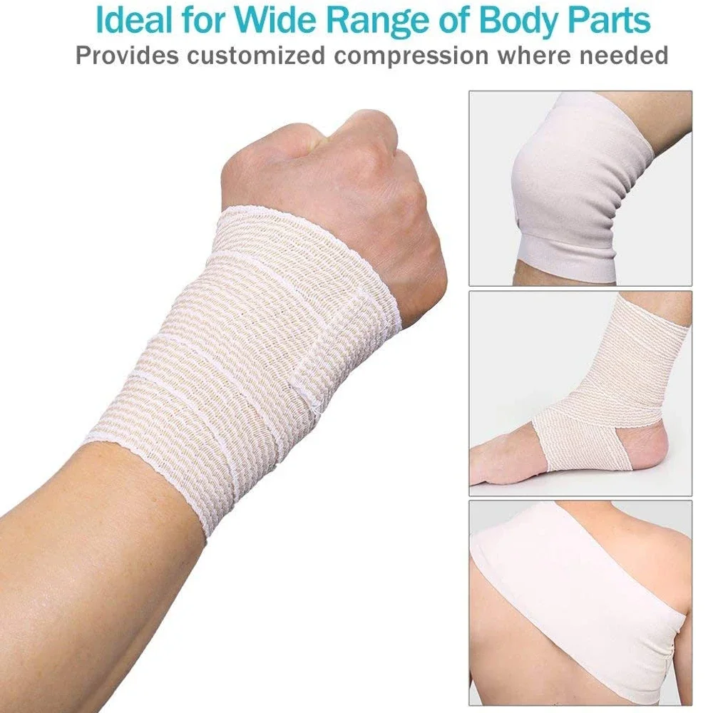 Elastic Bandage Wrap for Sprains and Injuries 6 Elastic Bandage Wrap for Sprains and Injuries - Image 6