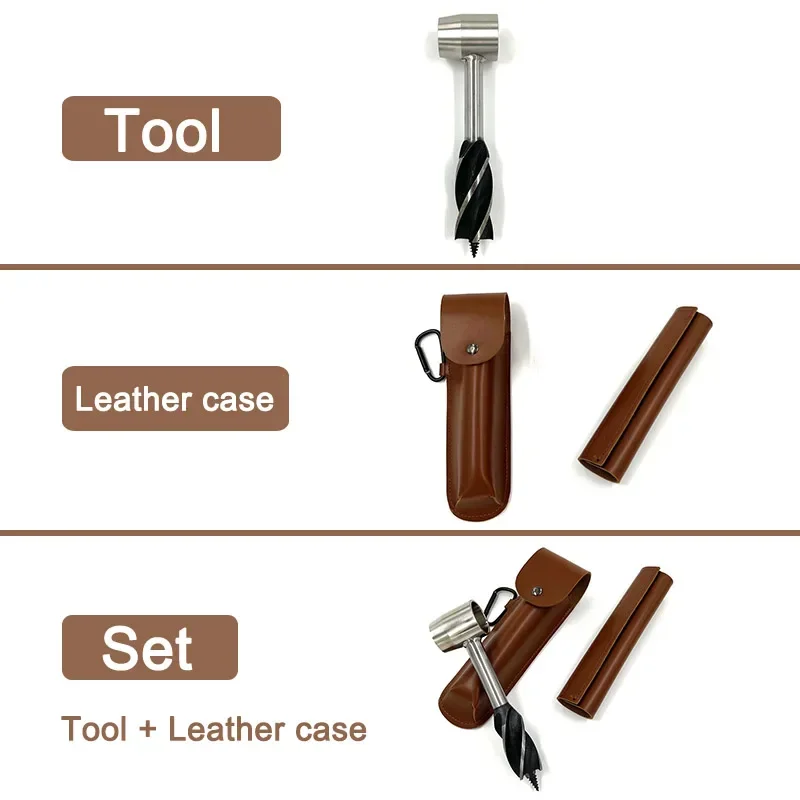 Outdoor Survival Hand Drill Auger Wrench 6 Outdoor Survival Hand Drill Auger Wrench - Image 6