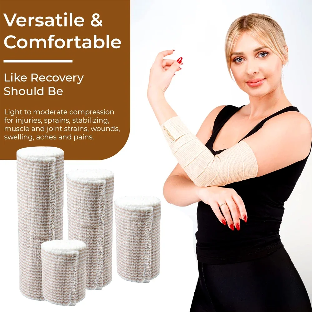 Elastic Bandage Wrap for Sprains and Injuries 7 Elastic Bandage Wrap for Sprains and Injuries - Image 7
