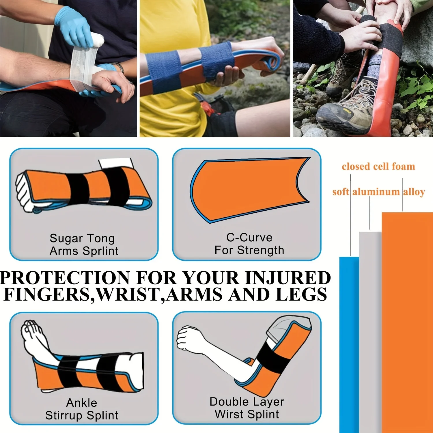 156-Piece Travel & Camping First Aid Kit 6 156-Piece Travel & Camping First Aid Kit - Image 6