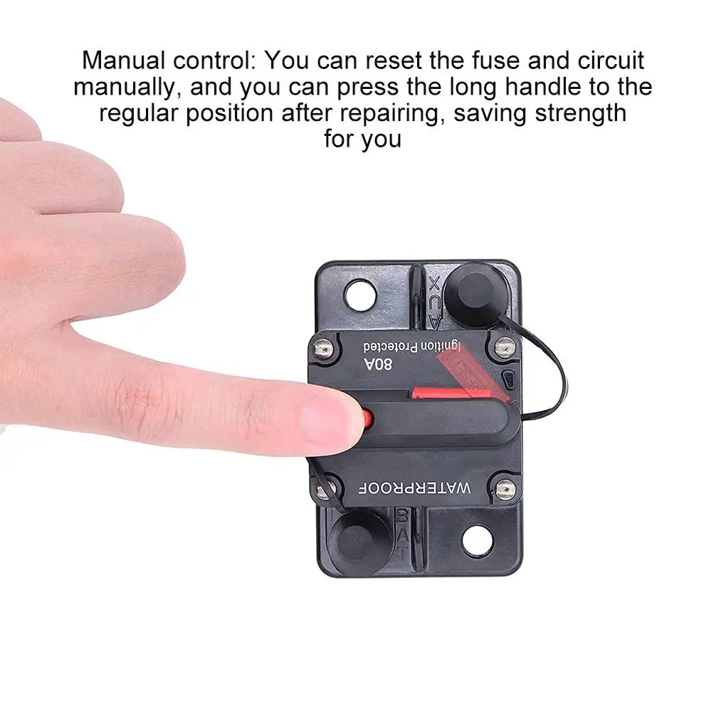 Waterproof Circuit Breaker Fuse for Vehicles 5 Waterproof Circuit Breaker Fuse for Vehicles - Image 5