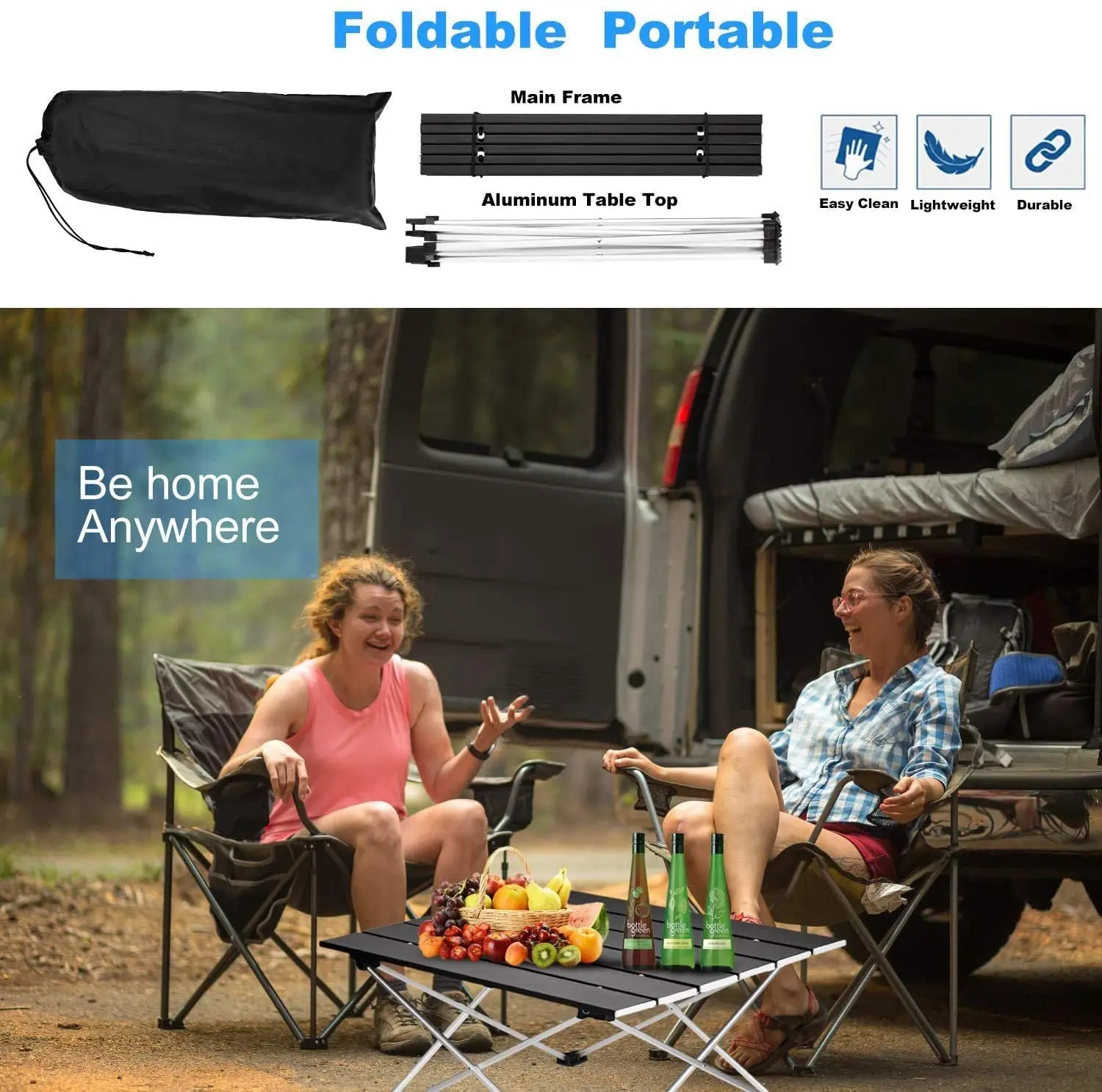 Ultralight Portable Folding Camping Table 6 Ultralight Portable Folding Camping Table - Image 6