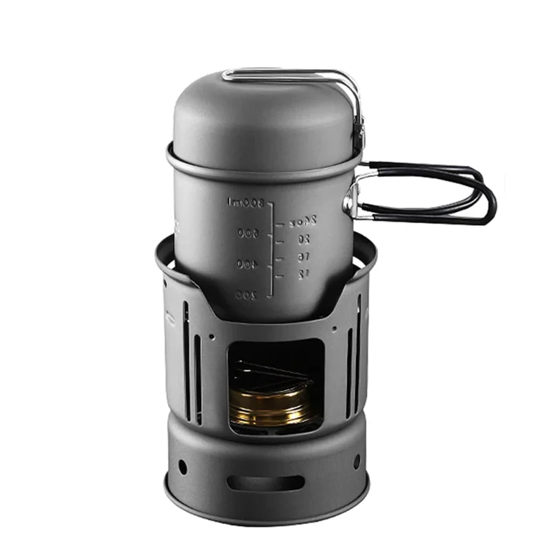 Compact Outdoor Alcohol Stove