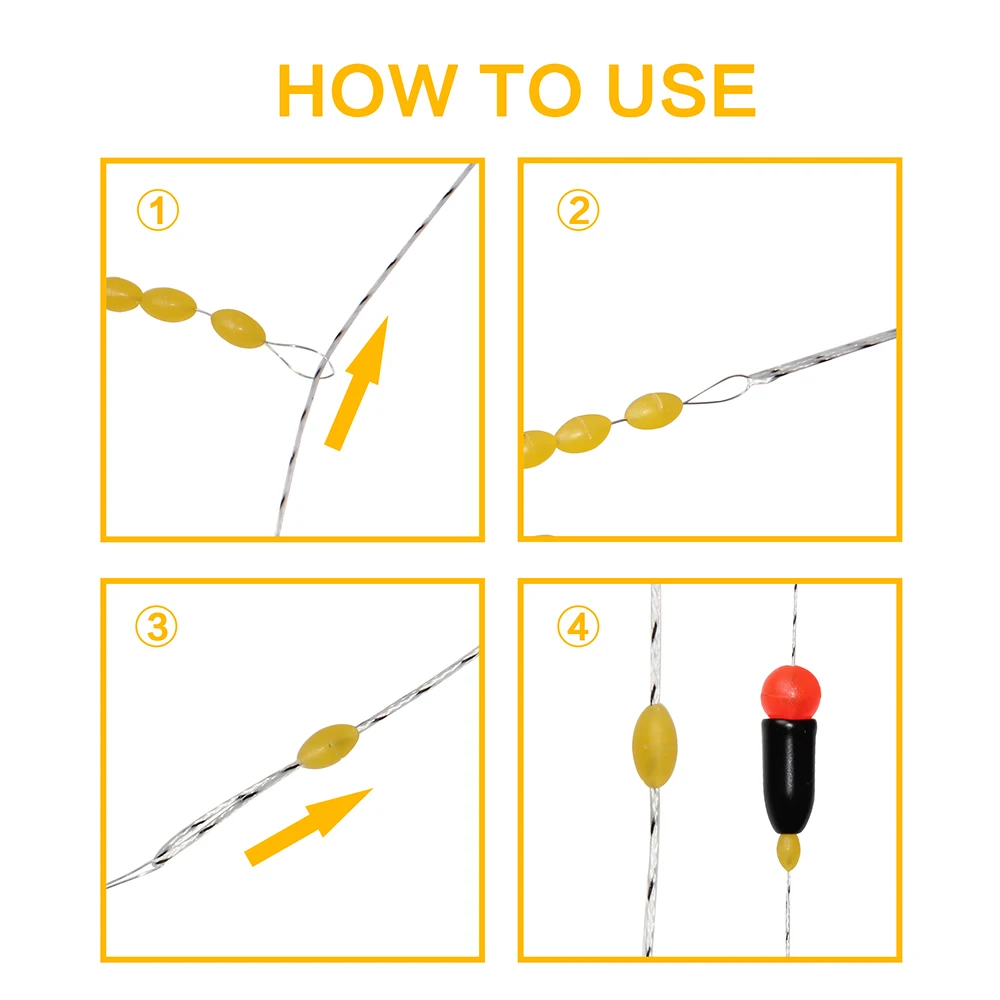 Rubber Float Stops for Fishing 6 Rubber Float Stops for Fishing - Image 6