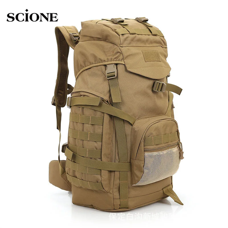 Large Waterproof Camping Backpack