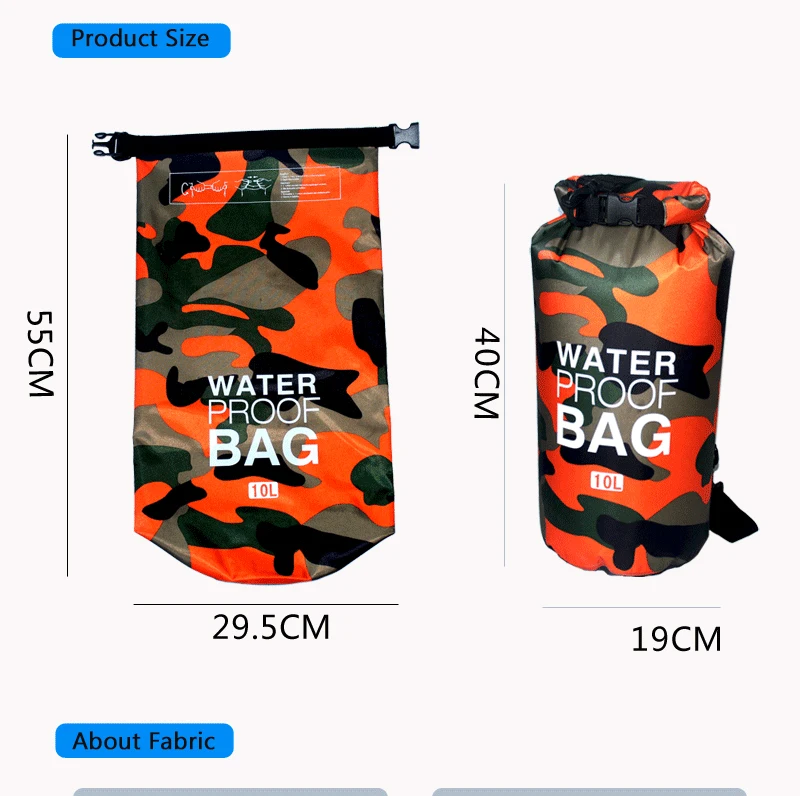 Outdoor Camouflage Waterproof Dry Bag 6 Outdoor Camouflage Waterproof Dry Bag - Image 6