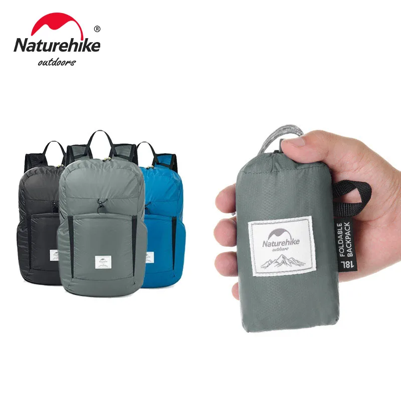 Naturehike 18L/22L Lightweight Folding Backpack 3 Naturehike 18L/22L Lightweight Folding Backpack - Image 3