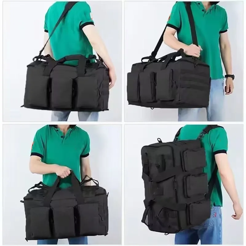 55L Multifunctional Tactical Duffel Backpack 2 55L Multifunctional Tactical Duffel Backpack - Image 2