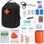 Emergency Survival First Aid Kit with Tourniquet & Splint