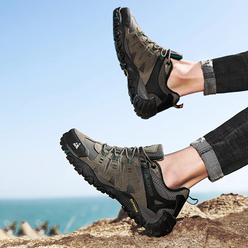 Men's Suede Trekking Hiking Shoes 5 Men's Suede Trekking Hiking Shoes - Image 5