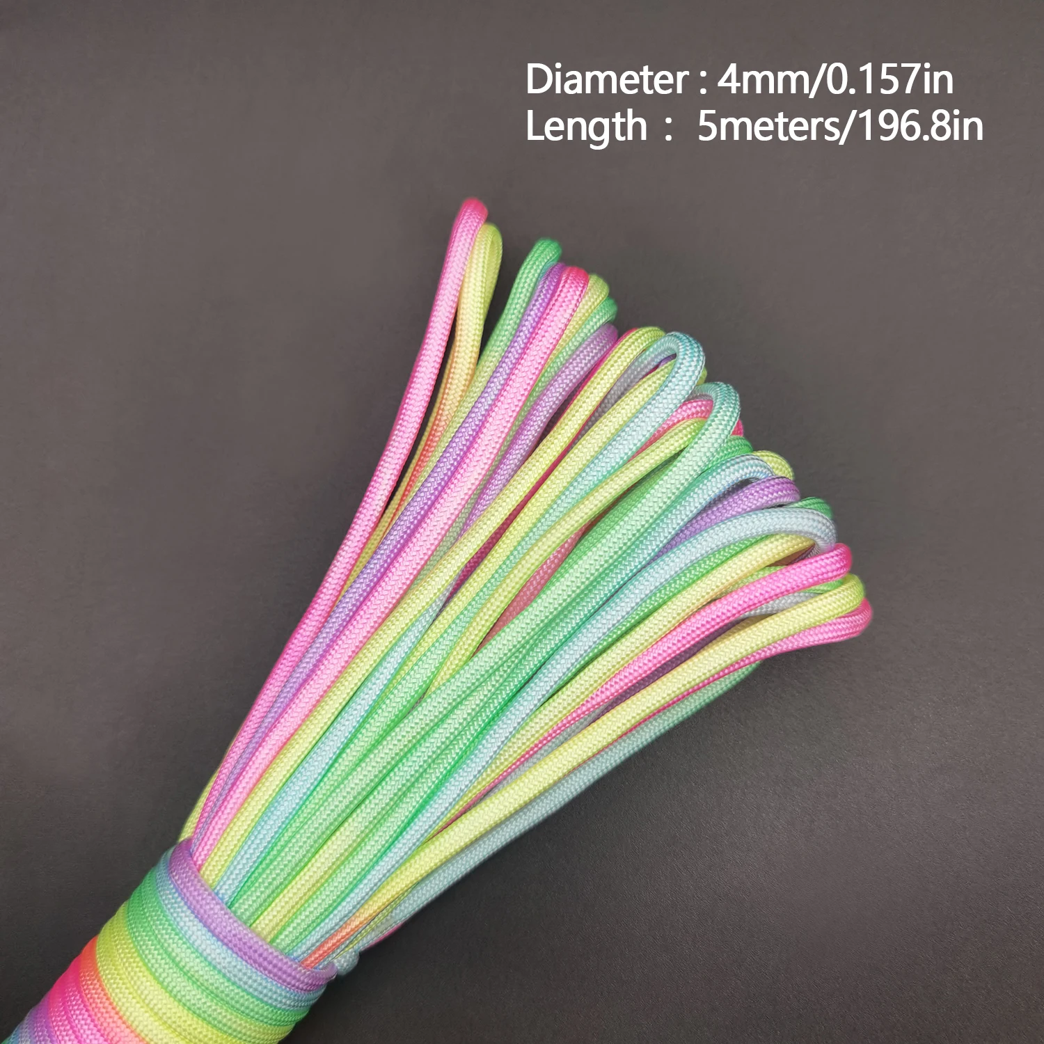 Rainbow Parachute Rope for Camping and Survival 6 Rainbow Parachute Rope for Camping and Survival - Image 6