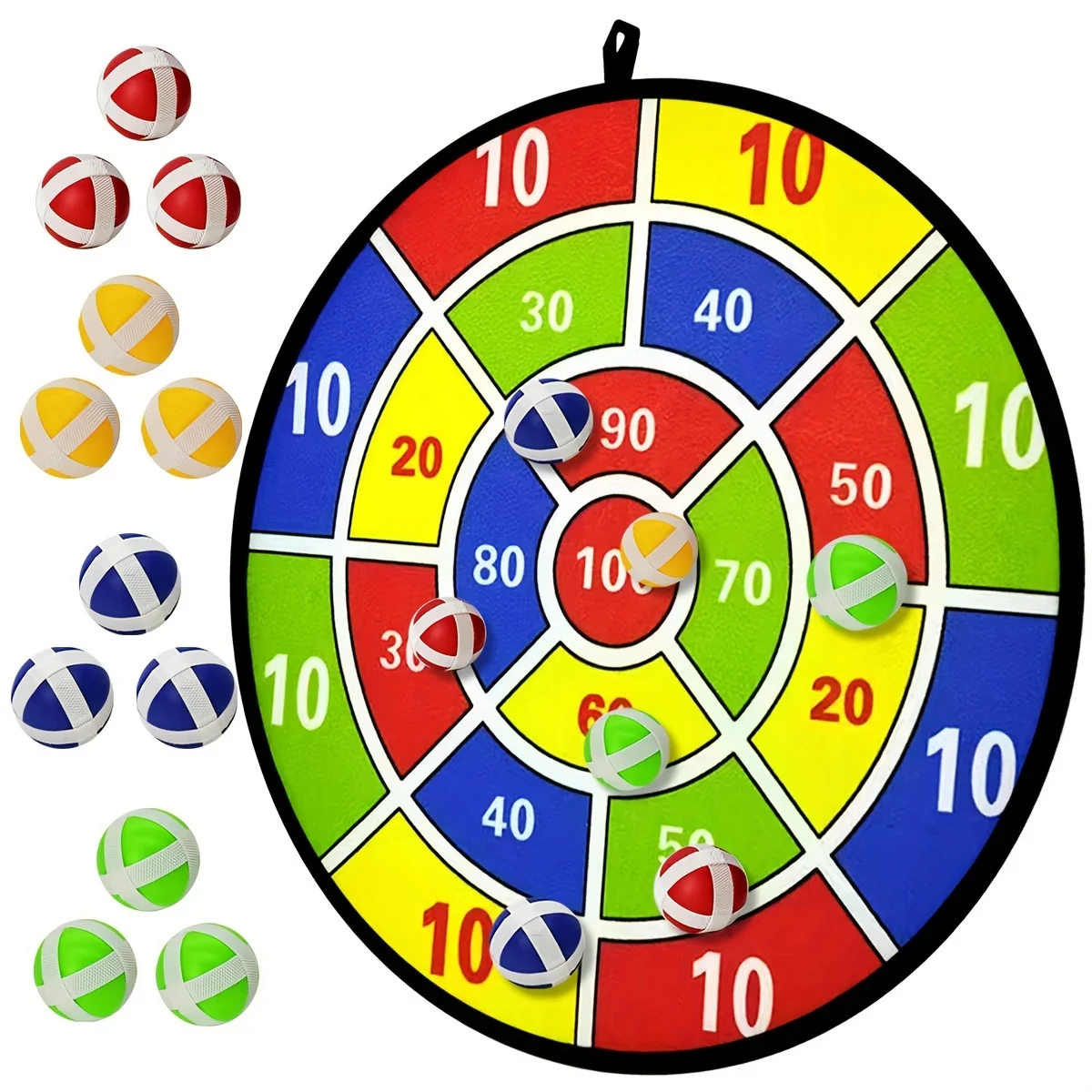 Sticky Ball Dart Disc Set for Indoor and Outdoor Play 1 Sticky Ball Dart Disc Set for Indoor and Outdoor Play