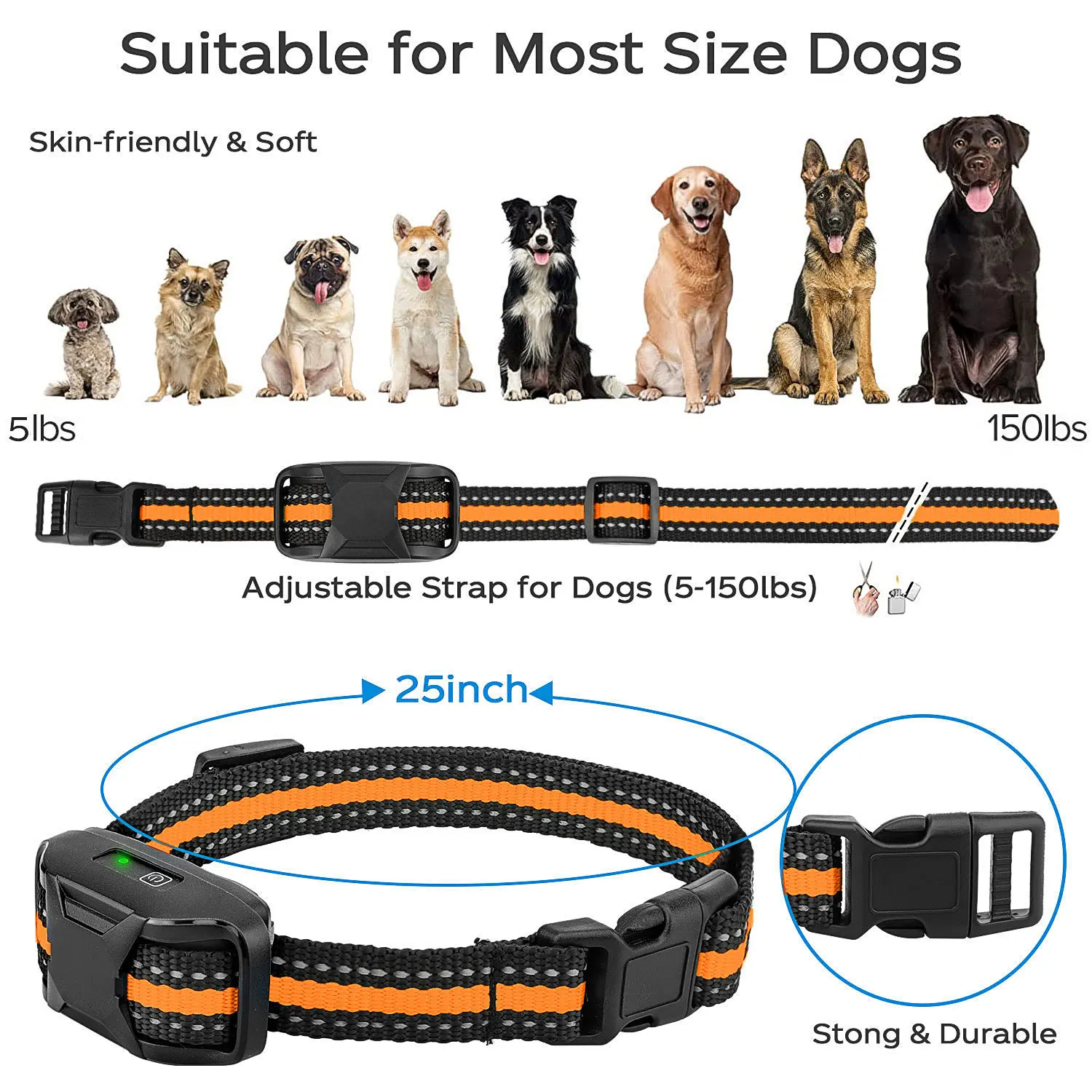 Waterproof Electric Dog Training Collar 4 Waterproof Electric Dog Training Collar - Image 4