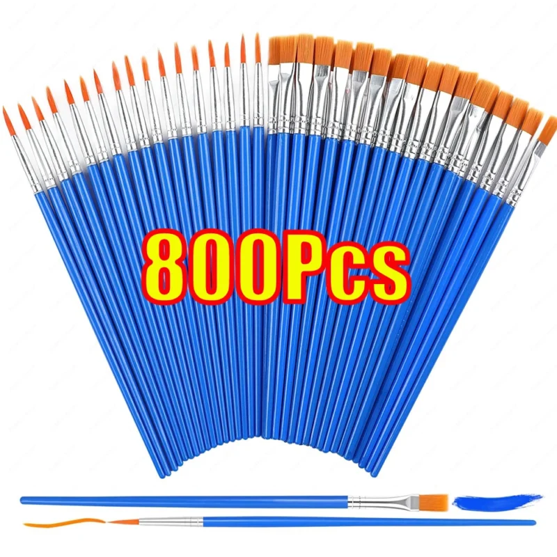 Nylon Paint Brush Set 17 cm