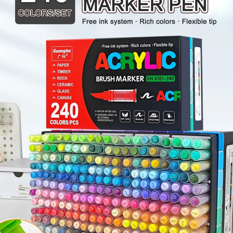 Paint Marker Set 168 Or 240 Colours