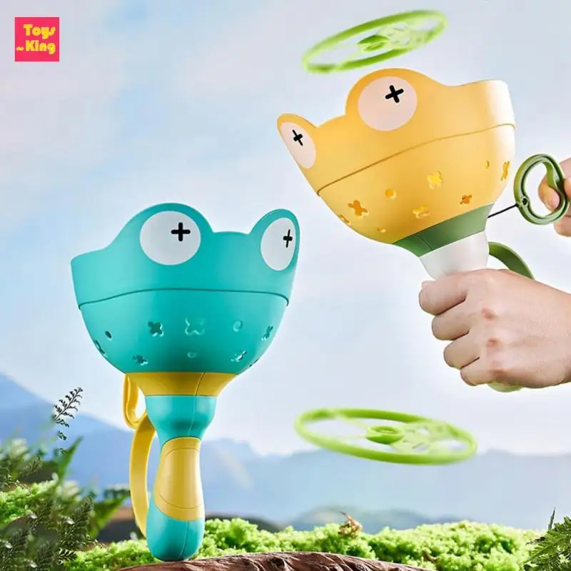 Flying Saucer Disc Launcher Toy