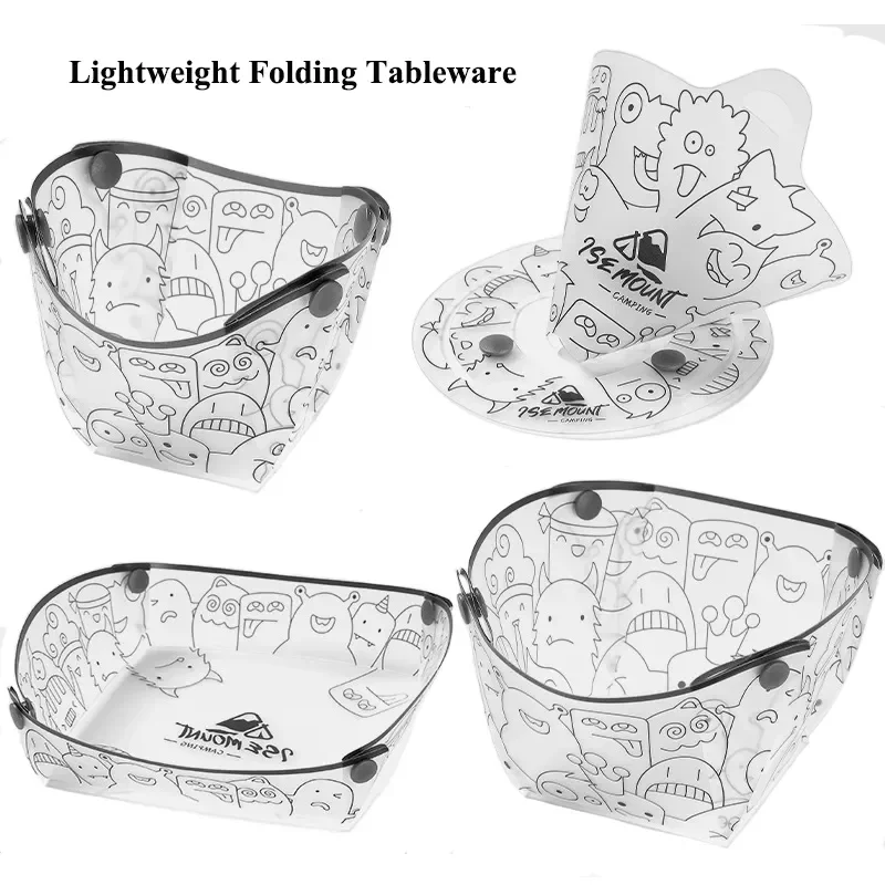 Folding Outdoor Tableware Set 1 Folding Outdoor Tableware Set