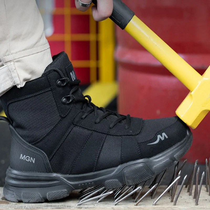 Steel Toe Puncture-Proof Work Boots 6 Steel Toe Puncture-Proof Work Boots - Image 6