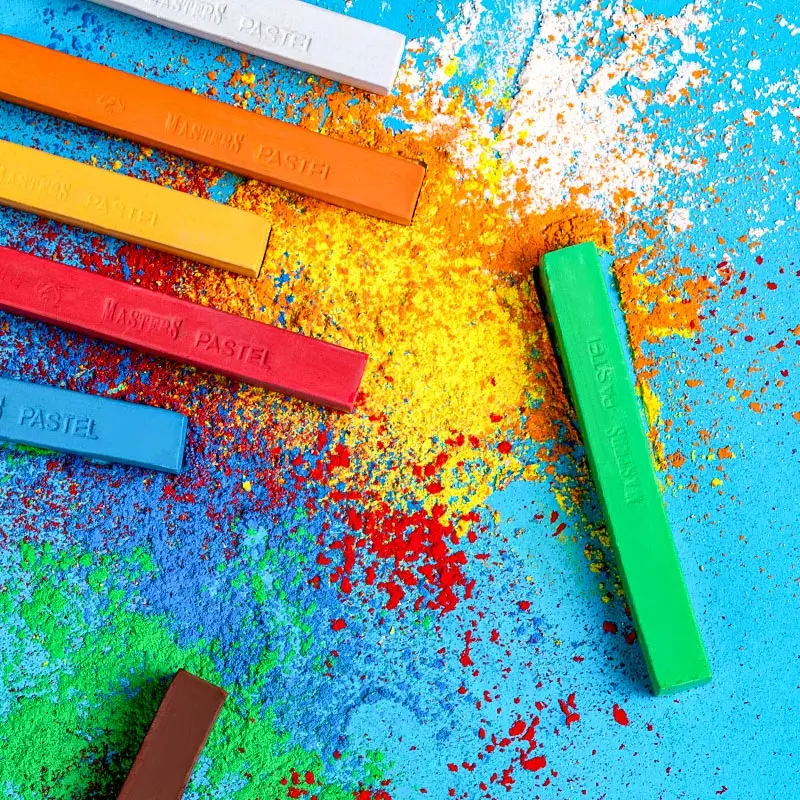 48-Colour Soft Pastel Chalk Set 6 48-Colour Soft Pastel Chalk Set - Image 6