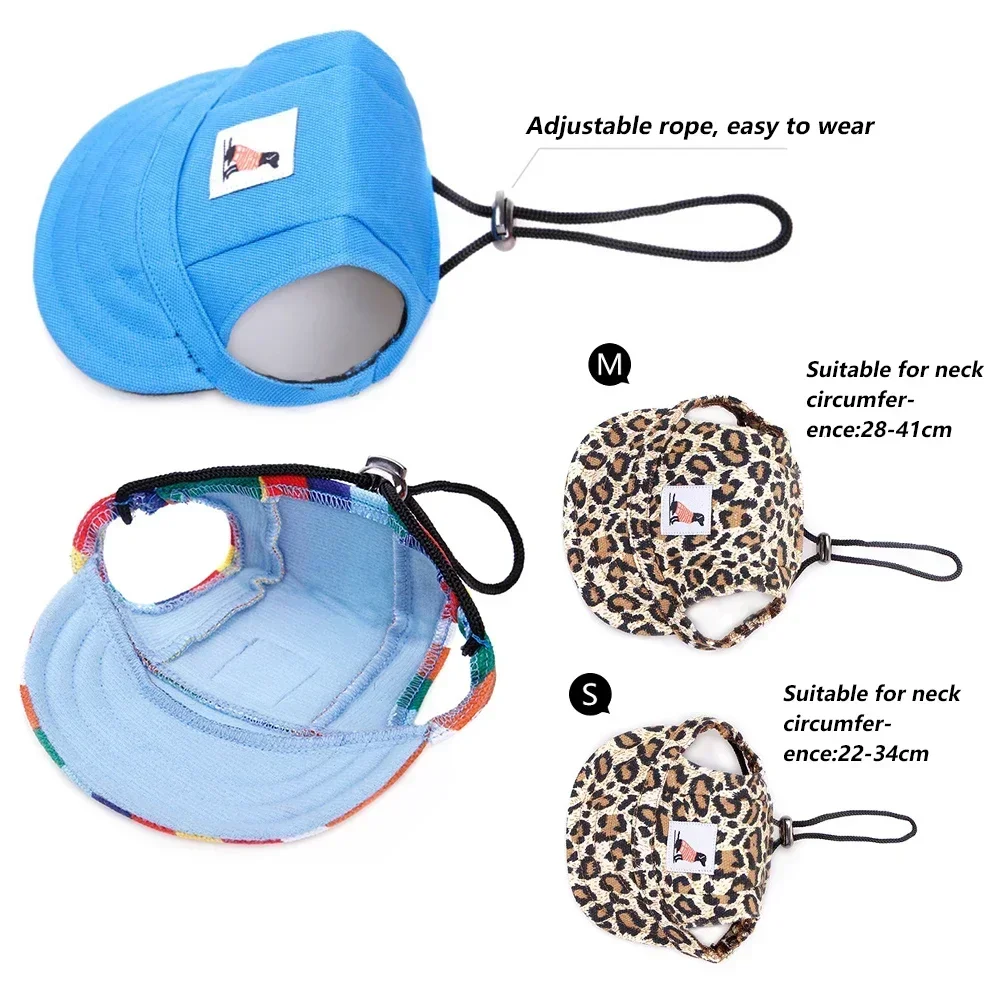 Adjustable Pet Dog Sun Protection Hat 5 Adjustable Pet Dog Sun Protection Hat - Image 5