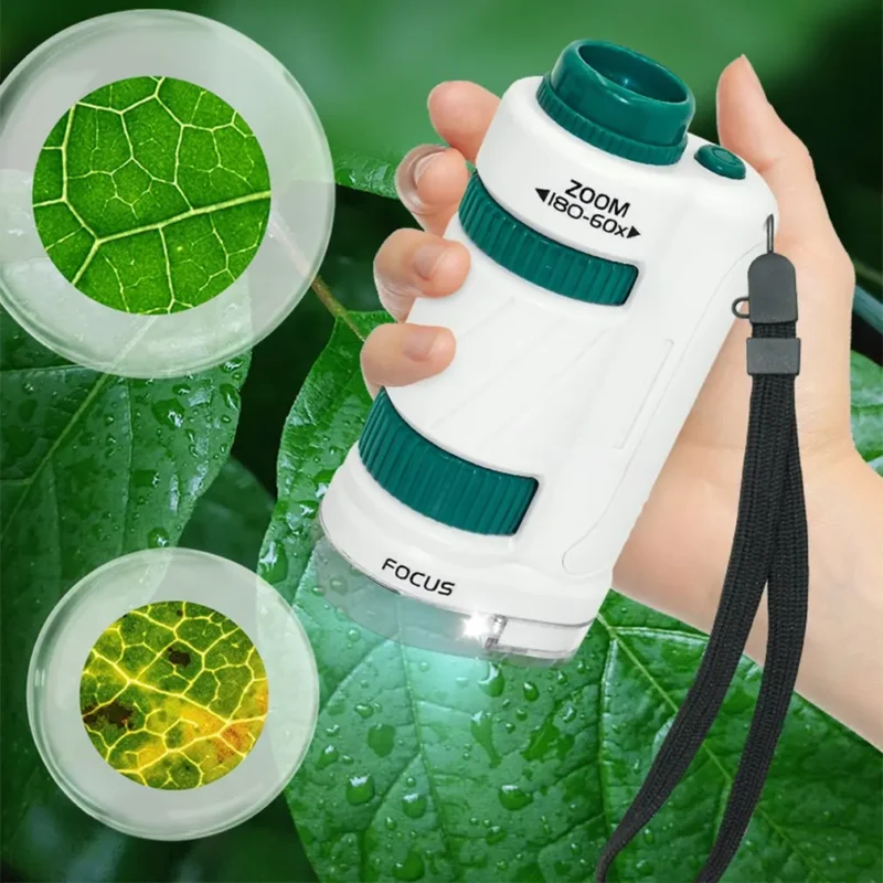 Handheld Microscope Science Experiment Set