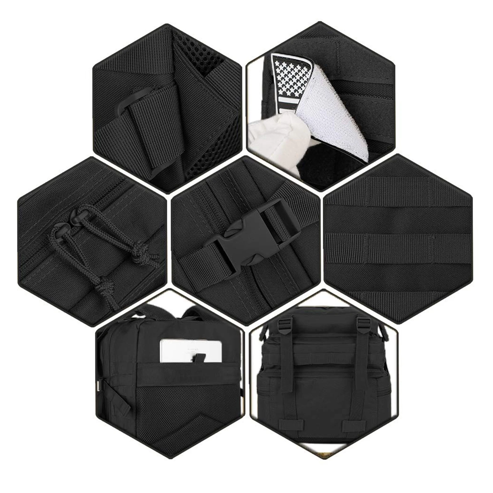 45L Tactical Molle Assault Backpack 5 45L Tactical Molle Assault Backpack - Image 5