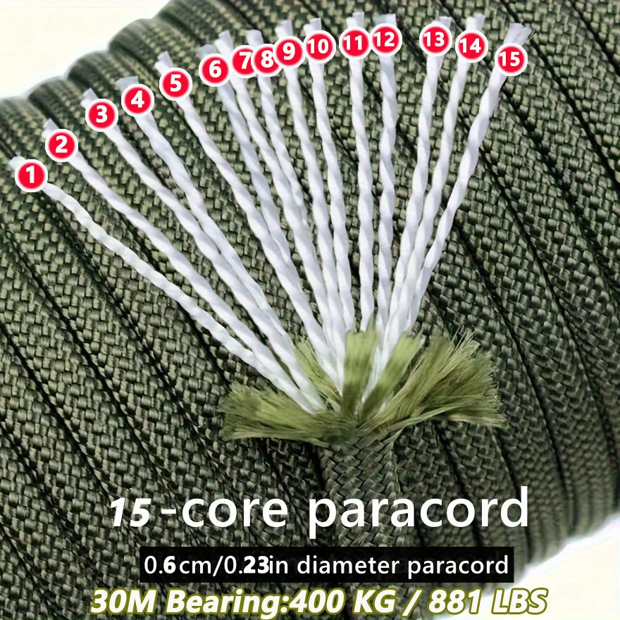 Durable Nylon Rope Cores for Camping and DIY 2 Durable Nylon Rope Cores for Camping and DIY - Image 2