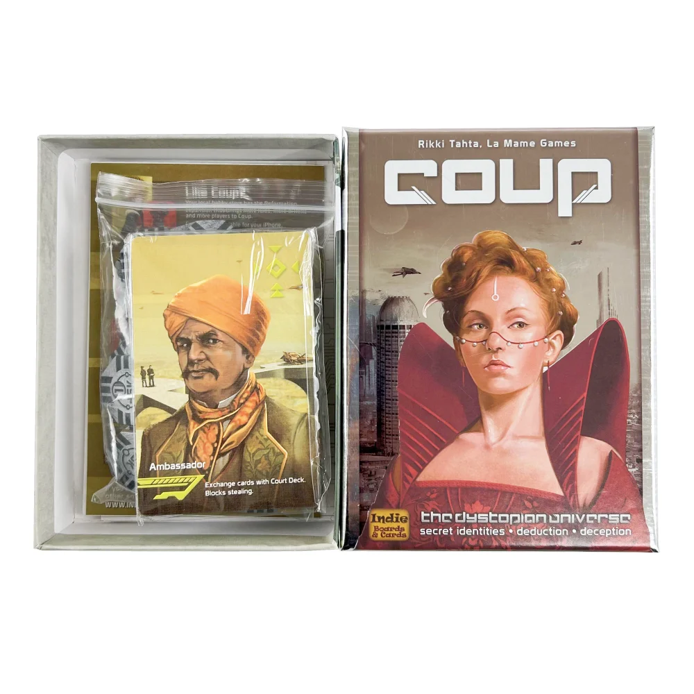Coup Bluffing Card Game 7 Coup Bluffing Card Game - Image 7