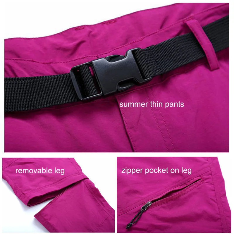 Quick-Dry Women's Hiking Pants 5 Quick-Dry Women's Hiking Pants - Image 5
