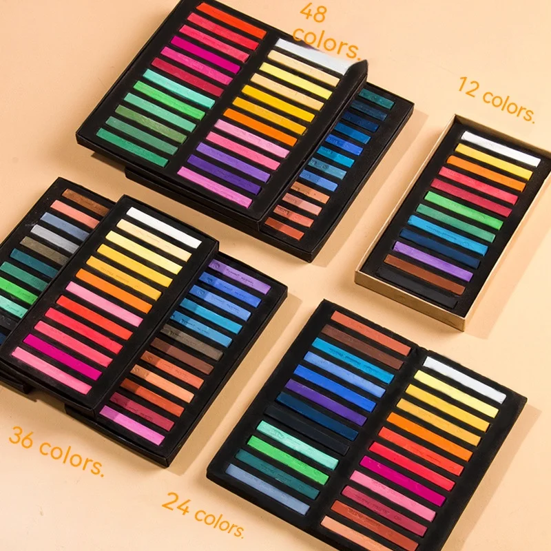 48-Colour Soft Pastel Chalk Set 4 48-Colour Soft Pastel Chalk Set - Image 4