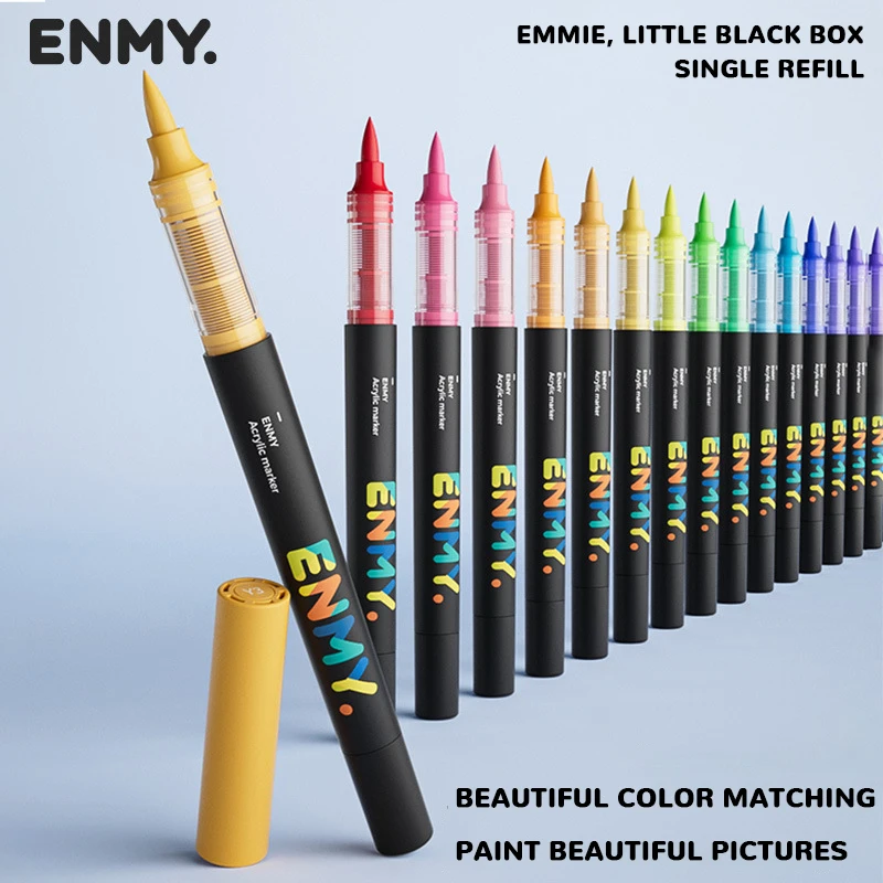 Acrylic Paint Marker Set Soft Tip 5 Acrylic Paint Marker Set Soft Tip - Image 5