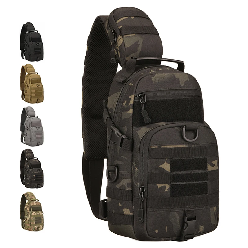 Nylon Sling Chest Pack Outdoor Bag