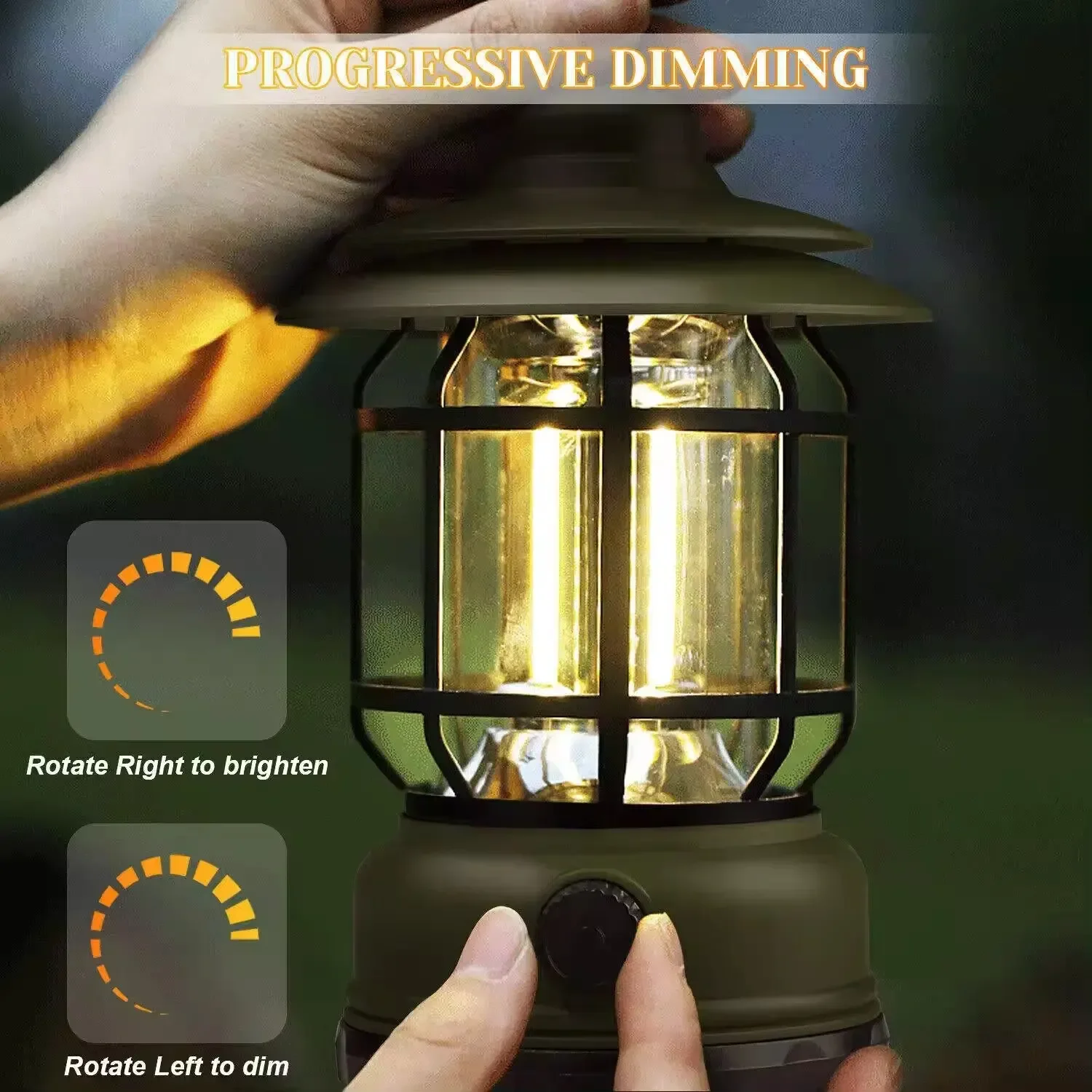 Retro Rechargeable Outdoor Lantern 5 Retro Rechargeable Outdoor Lantern - Image 5