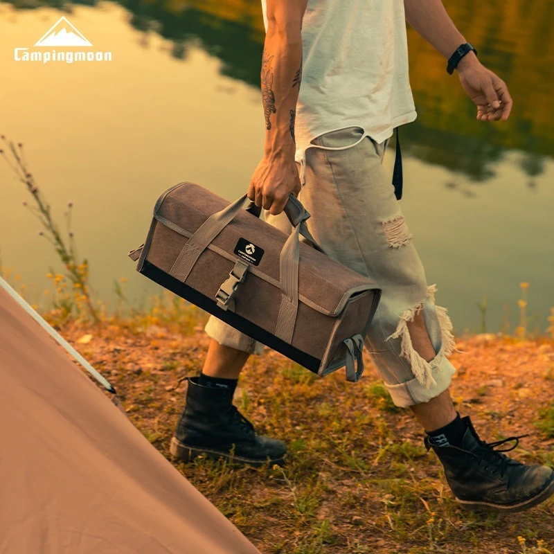 Canvas Camping Toolkit Storage Bag