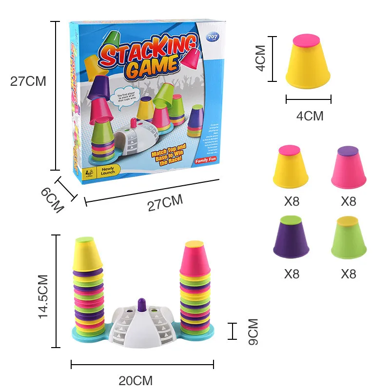 32-Piece Speed Stacking Cup Set 6 32-Piece Speed Stacking Cup Set - Image 6