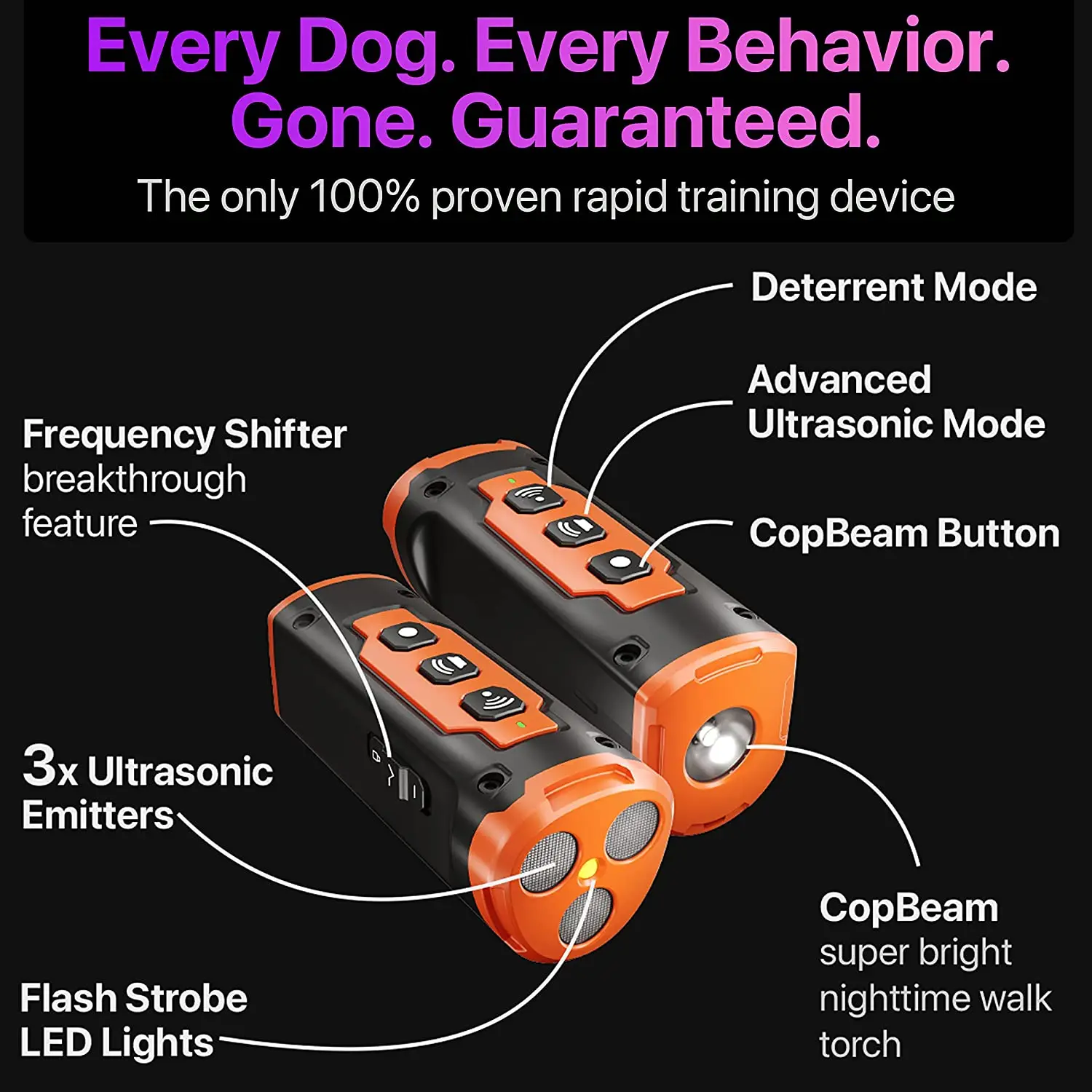 Rechargeable Ultrasonic Dog Repeller 5 Rechargeable Ultrasonic Dog Repeller - Image 5