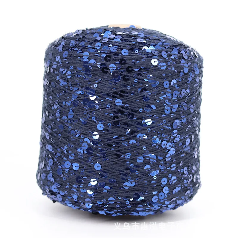 Sequin Cotton Yarn 50g Ball Sparkle 7 Sequin Cotton Yarn 50g Ball Sparkle - Image 7