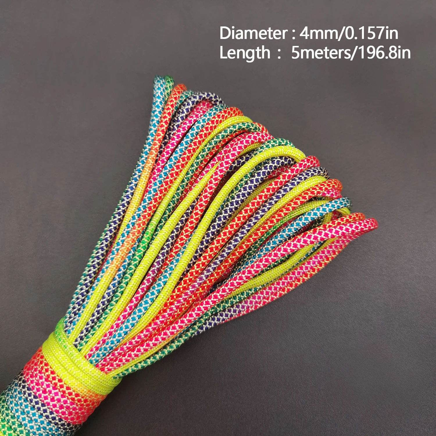 Rainbow Parachute Rope for Camping and Survival 5 Rainbow Parachute Rope for Camping and Survival - Image 5