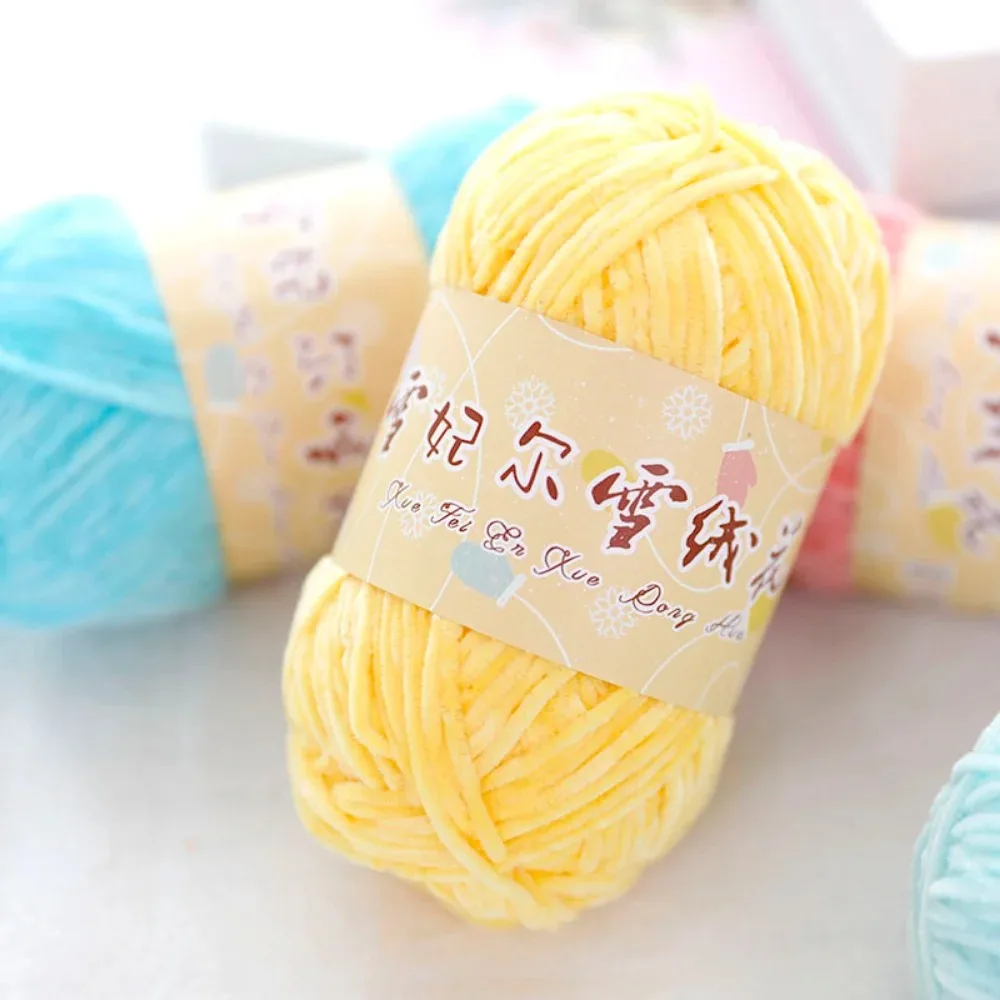 Chenille Polyester Yarn 148 m 40 g 5 Chenille Polyester Yarn 148 m 40 g - Image 5